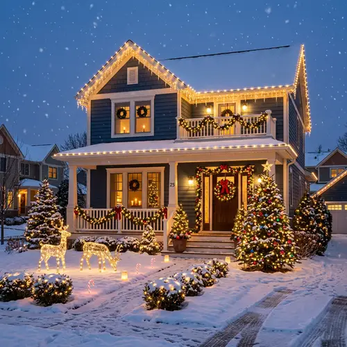 Christmas Exterior Decoration Ideas