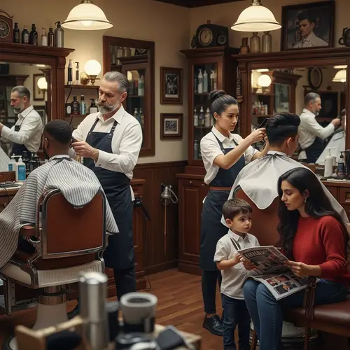 Authentic Barber Shop Experience | Multicultural Styling