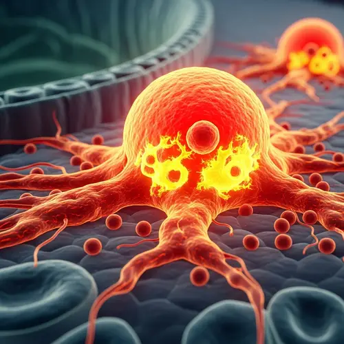 Digital Art in Pathology: Intricate Cell Illustrations