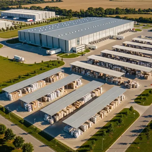 Straight-Walled Warehouse and Outdoor Storage Facilities