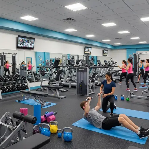 Modern Gym Design: Equipment, Personal Training & Zumba Classes
