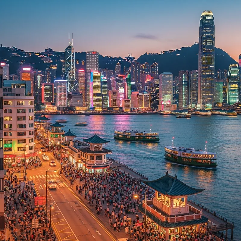 Discover the Charm of Hong Kong Cityscape