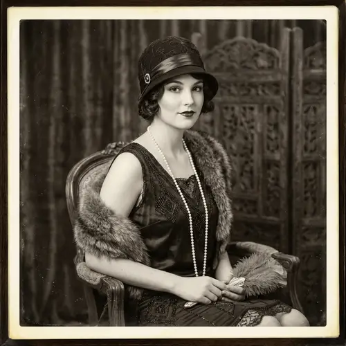 1920s Vintage Portrait Artistry