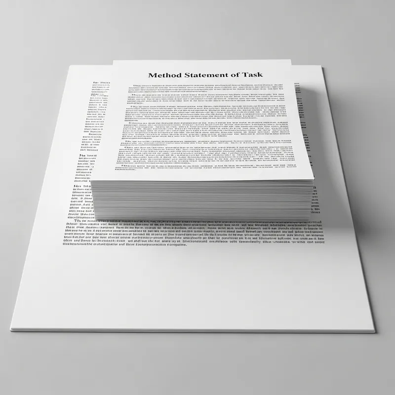 Method Statement of Task: Comprehensive Guide