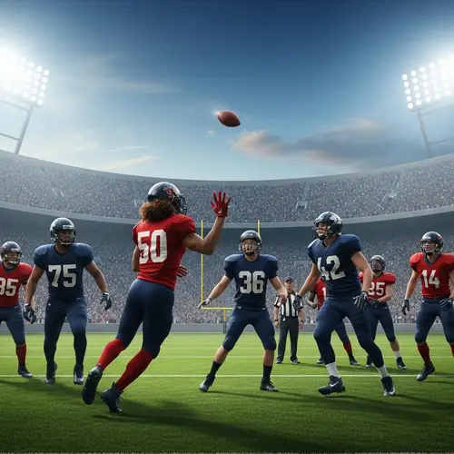 Diverse Last-Minute Football Game Winner Photo