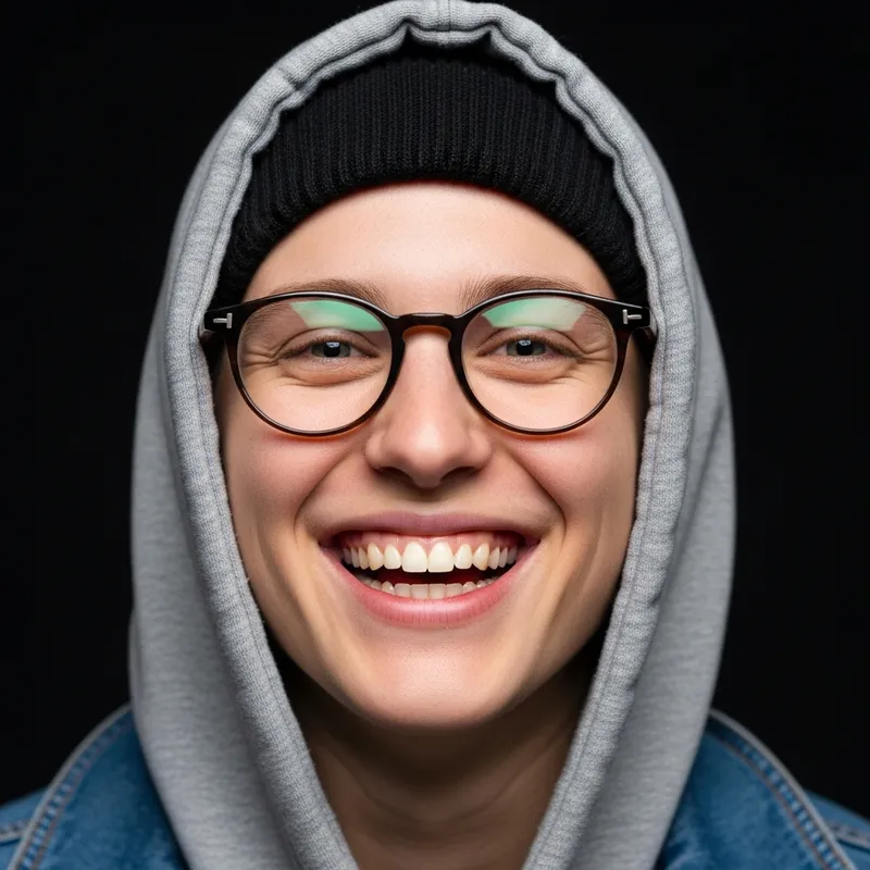 Happy Face - Radiant Smile Portrait