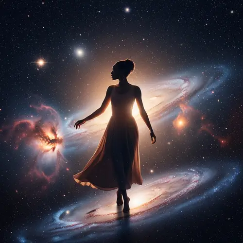 Celestial Black Woman: Empowerment in the Cosmos