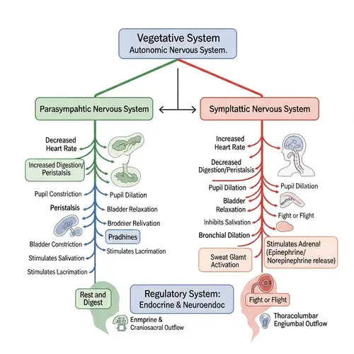 Vegetative and Regulatory Systems in Human Physiology