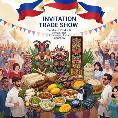 Philippines Trade Show: Traditional & Modern Products Exhibition
