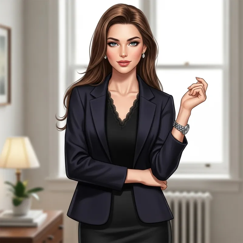 Glamorous Beauty: Stunning Woman with Mesmerizing Eyes