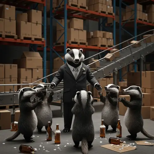 Wedding Badger Celebrations with Fun and Beer | Unreal Engine Setting