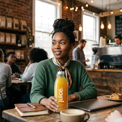 Candid Lifestyle Photography in a Coffee Shop