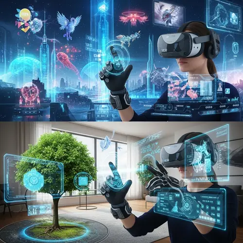 Futuristic Virtual Reality and Mixed Reality Technology