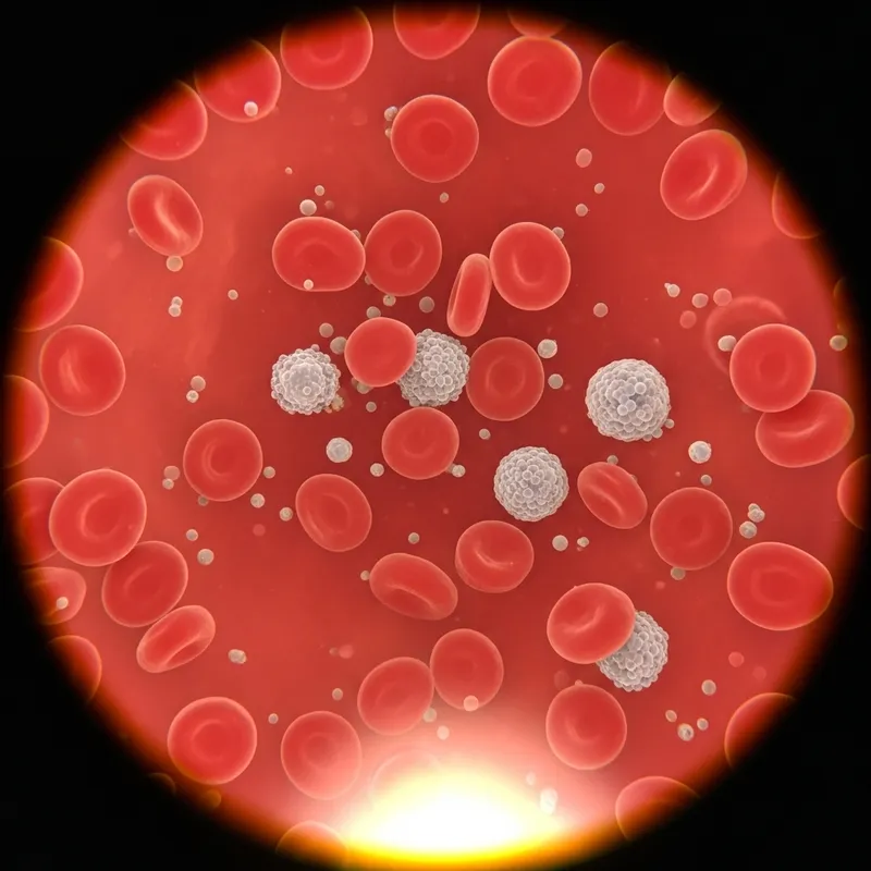 Discover the Intricate World of Blood Cells Under the Microscope