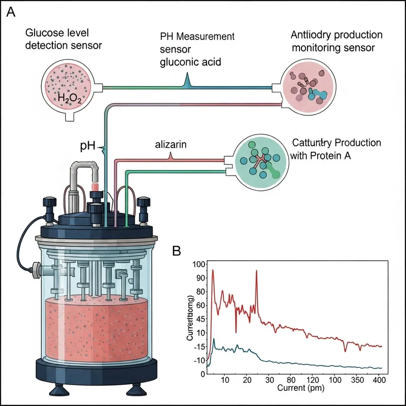Medium-Sized Animal Cell Culture Tank with Advanced Sensor System
