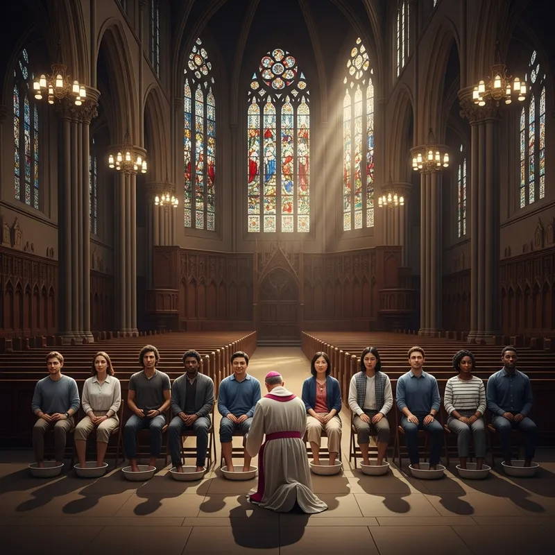 Maundy Thursday Tradition: Service and Humility Portrayed