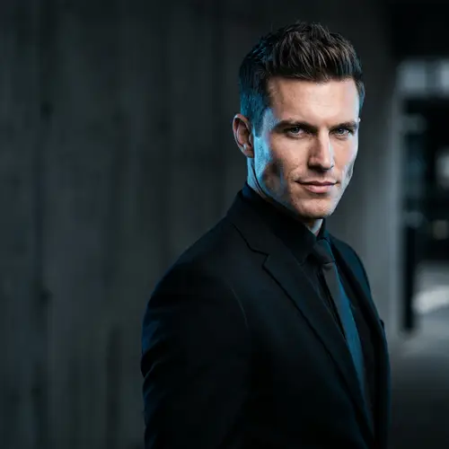 Edgy Modern Professional Headshot Photography