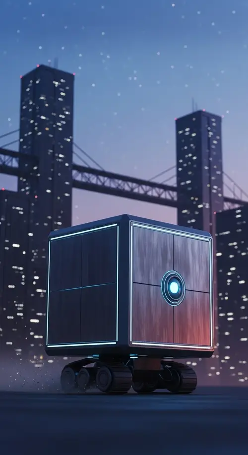 Cube Shaped Robot Concept | Robotics Vision