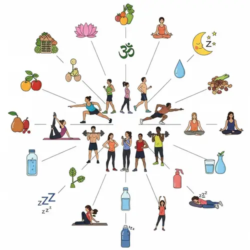 Radial Balance in Health and Wellness Design with Exercise Core