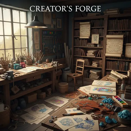 Creator's Forge - Artisan's Workshop of Creativity and Craftsmanship