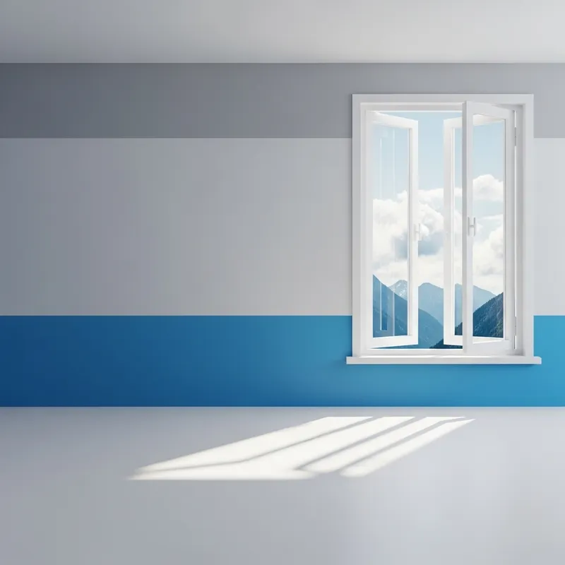 Stunning 3D White Plastic Window Design for Homes