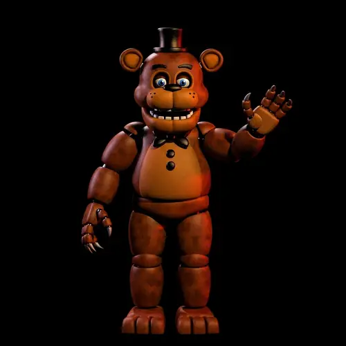 Friendly Bear Animatronic Inspired by FNAF Style