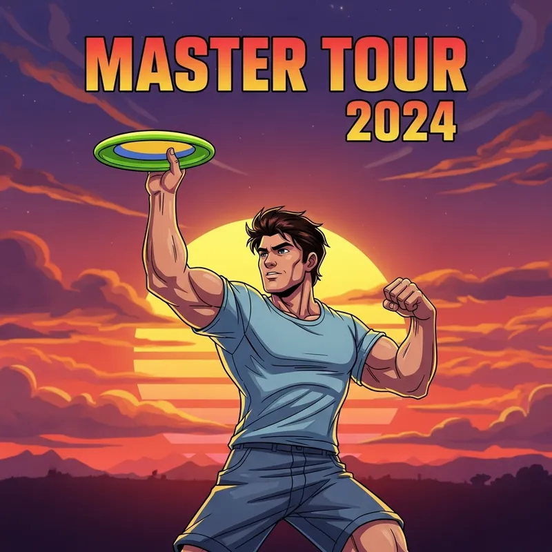 Heman with Frisbee at Master Tour 2024