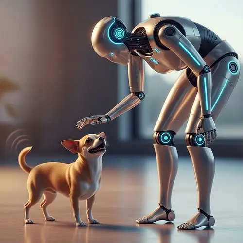 AI Agent Interaction with Curious Chihuahua