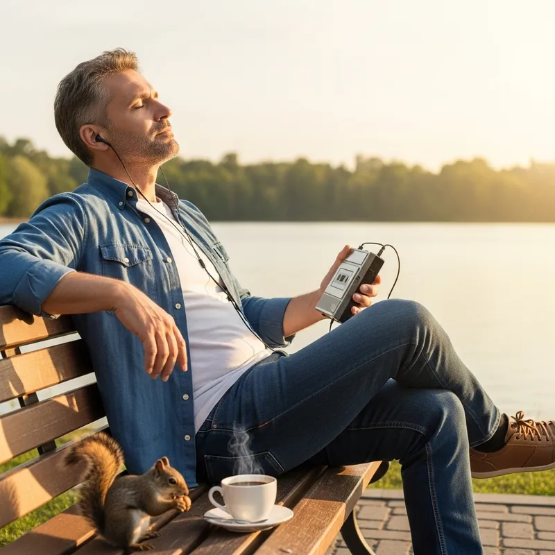 Tranquil Lakeside Music - Serene Park Relaxation