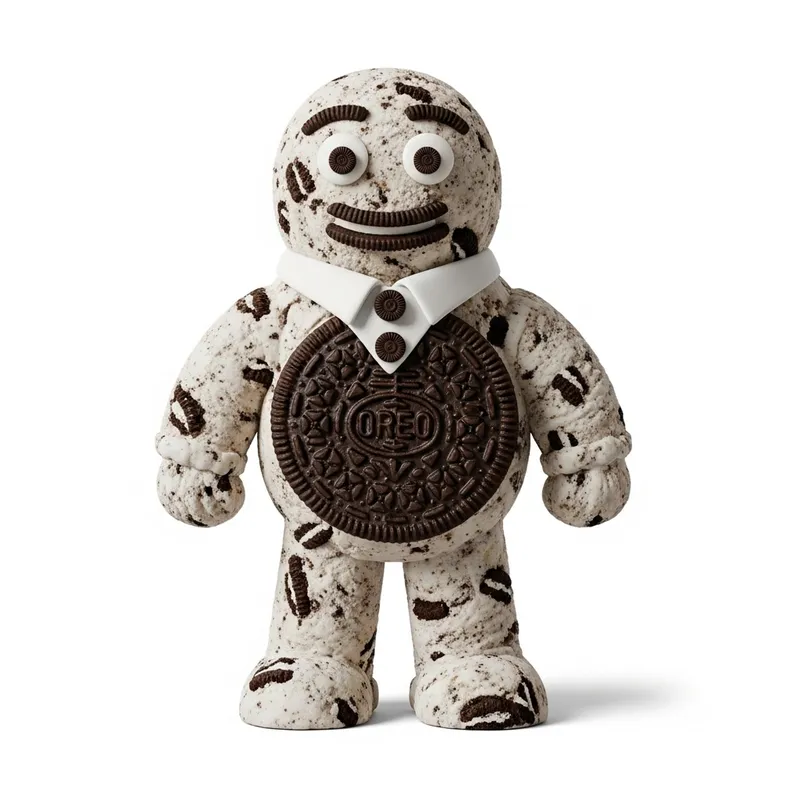 Oreo Ice Cream Man: A Whimsical Dessert Delight
