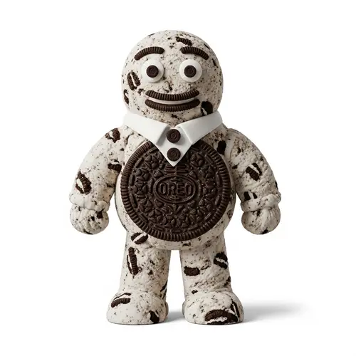 Oreo Ice Cream Man: A Whimsical Dessert Delight
