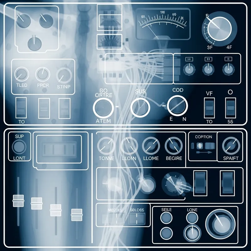 X-ray Control Panel: Buttons, Knobs, Sliders, Switches & More X-ray Control Panel: Buttons, Knobs, Sliders, Switches & More