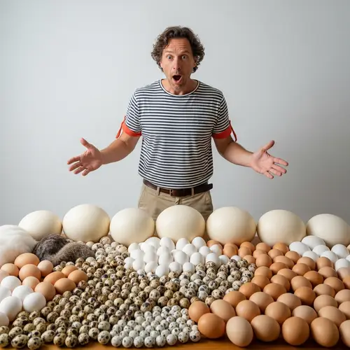 Exploring Unique Egg Varieties: A Visual Delight