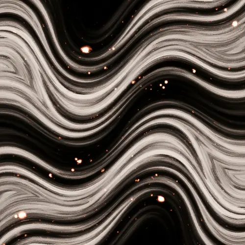 Abstract Expressionism Illustration: Reality Concept Depiction