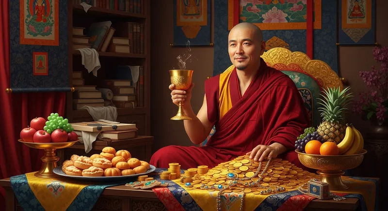 Buddhist Disciple’s Pursuit of Enjoyment over Spiritual Learning