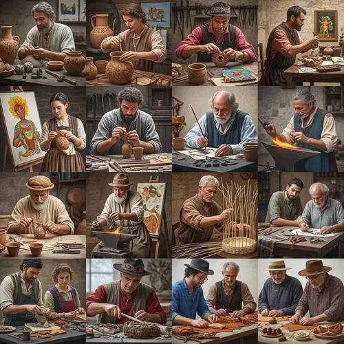 Traditional Arts and Crafts: Pottery, Painting, Blacksmithing & More