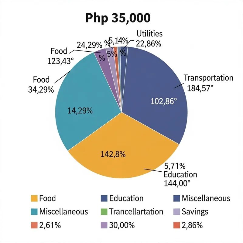 Budget Allocation Breakdown: Expenses Percentage Analysis