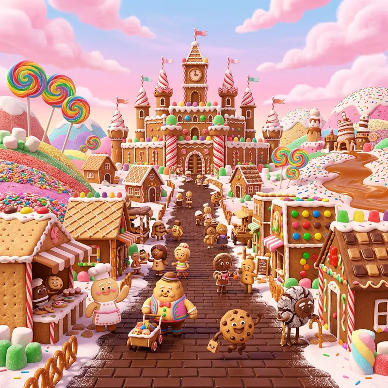 Imaginary Cookie Run Kingdom: Sweet Fantasy Setting of Animated Cookies