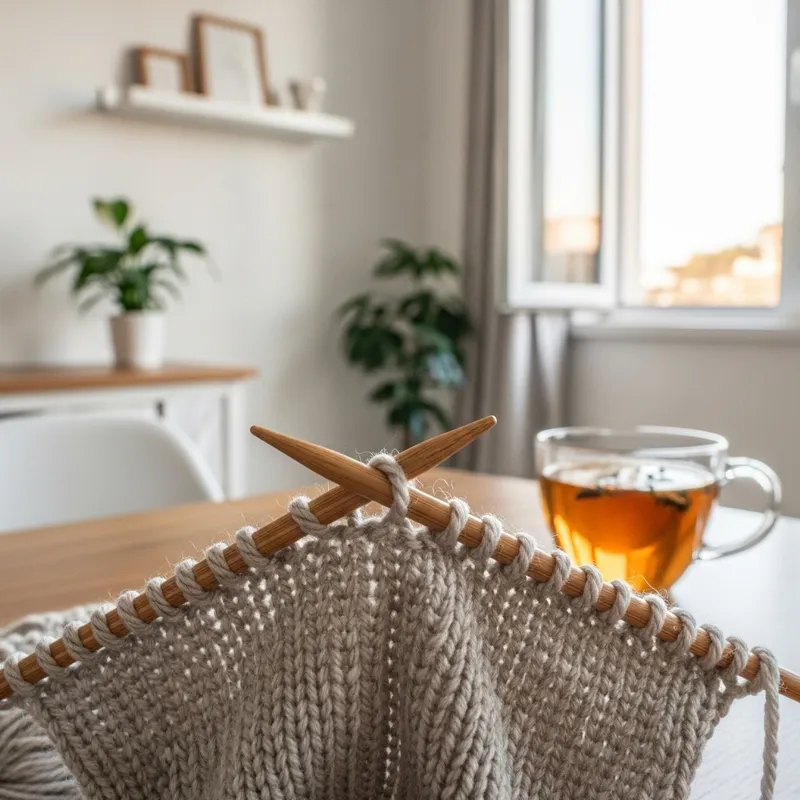 Knitting & Minimalism: Tranquil Yarn Art & Serene Space Knitting & Minimalism: Tranquil Yarn Art & Serene Space