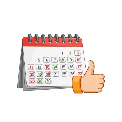 30-Day Challenge Calendar for Self-Improvement and Discipline