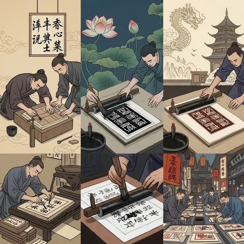 Evolution of Print in Ancient Chinese Art