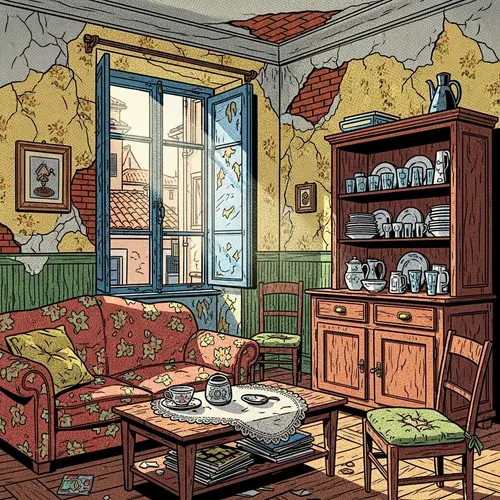 Vintage Italian Apartment Renovation Ideas