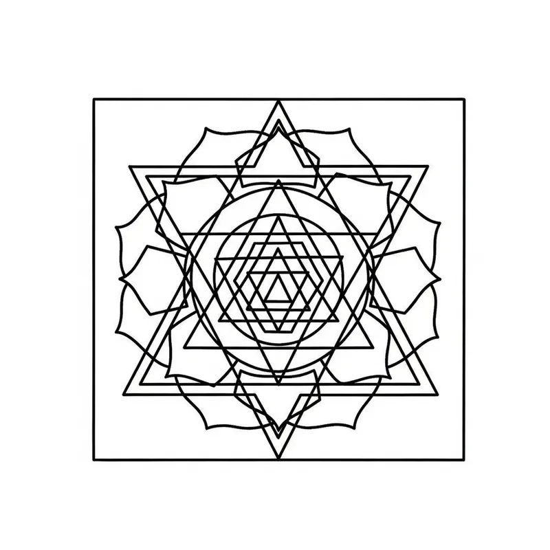Shree Yantra: Detailed Photo & Symbolism in Hindu Tradition Shree Yantra: Detailed Photo & Symbolism in Hindu Tradition