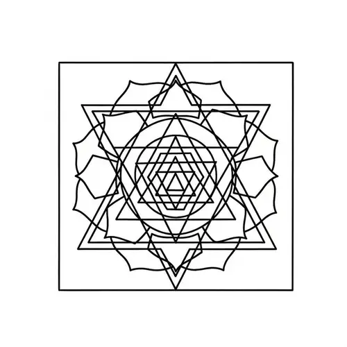 Shree Yantra: Sacred Geometrical Symbol of Hindu Tradition