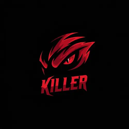 Unique 'Killer' Nickname Logo Design | Bold & Edgy