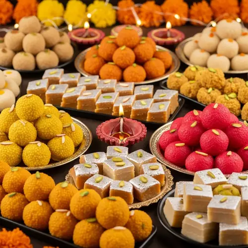 Traditional Indian Sweets for Diwali Celebration