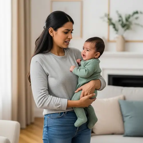 Coping with a Crying Baby: A Mother's Struggle