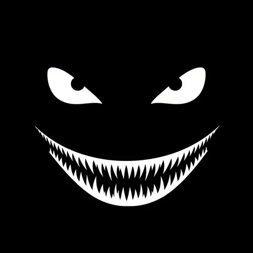 Stunning Alien Eyes on Black Background