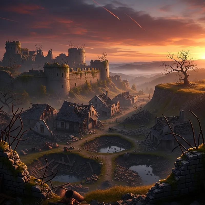 Battle-Scarred Landscapes: A Cinematic View