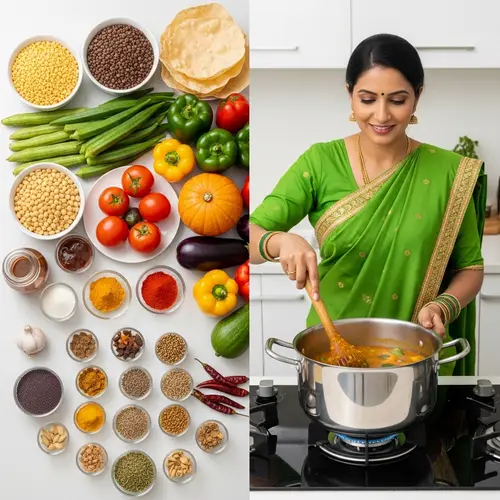 Authentic South Indian Sambhar Recipe | Ingredients & Procedure